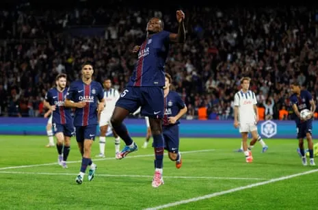 Paris Saint-Germain Demolish Atalanta while Thuram Nets Double to Give Inter Milan Win at Dutch Giants