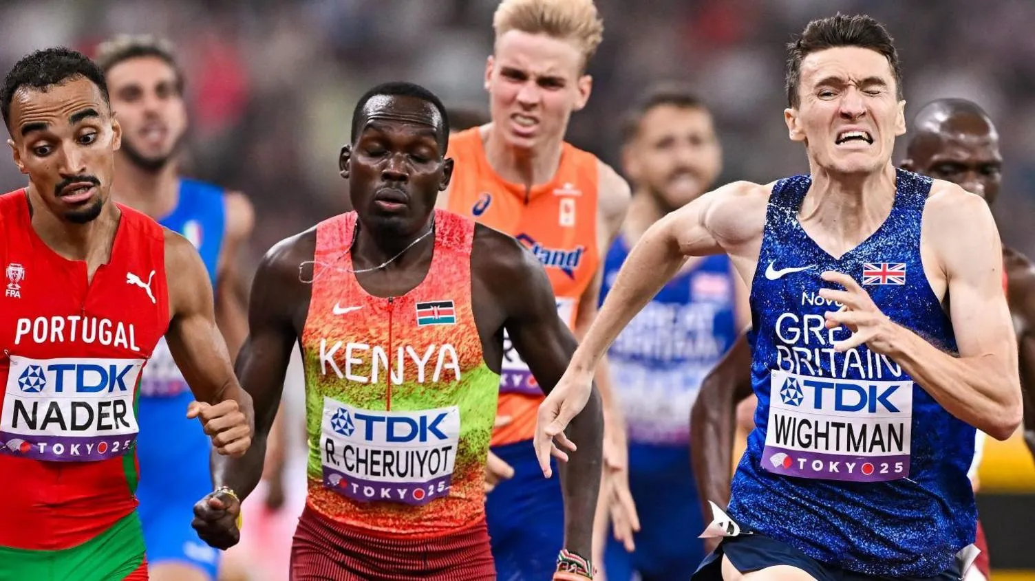 Wightman Wins 1500m Silver Medal as Kerr Endures Injury