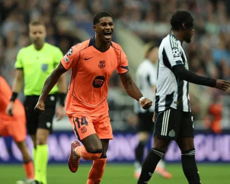 Rashford's Brace Quiets Newcastle's Party and Secures Barcelona's Triumph